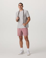 Kore Short Unlined 7" Men's Summer Red Athletic Fit Shorts | Vuori discount