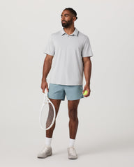 Crosscourt Short Unlined 5" Men's Mist Tennis Shorts | Vuori onsale