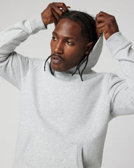 Seaside Pullover Hoodie Light Heather Grey | Vuori sale