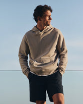 Seaside Pullover Hoodie Men's Acorn Heather Hoodie | Vuori discount