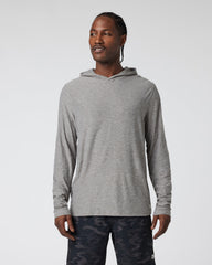 Strato Tech Hoodie Men's Heather Grey Workout Hoodie | Vuori for sale