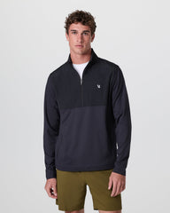 Sunday Element Half Zip Black | Vuori onsale