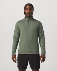 Coronado Half Zip Men's Light Oregano Heather Pullover | Vuori online