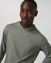 Long Sleeve Everyday Fitness Hoodie River Rock Heather | Vuori online