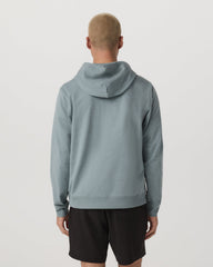 Coronado Full Zip Hoodie 2.0 Misty Blue Heather Jacket | Vuori shop