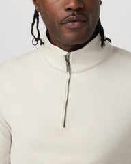Coronado Half Zip Men's Ivory Heather Pullover | Vuori sale