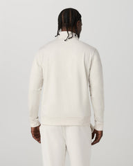 Coronado Half Zip Men's Ivory Heather Pullover | Vuori sale