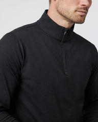 Coronado Half Zip Black Heather | Vuori online