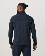 Sunday Element Track Jacket Men's Ink Heather Jacket | Vuori shop