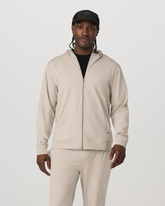 Men's Coronado Full Zip Hoodie 2.0 Limestone Heather | Vuori sale
