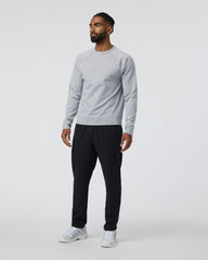 Coronado Crew Light Heather Grey | Vuori shop