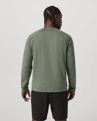 Men's Coronado Crew - Relaxed Fit Light Oregano Heather | Vuori sale