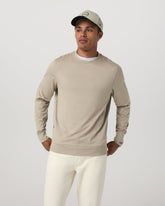 Ponto Performance Crew Men's Truffle Heather Crew Neck | Vuori discount