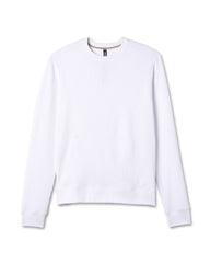 Jamestown Crew Men's White Waffle Crewneck | Vuori online