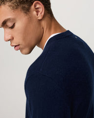 Berik Cashmere Sweater Men's Sweater in Ink | Vuori discount