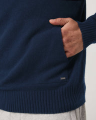 Berik Cashmere Hoodie Men's Hoodie in Ink | Vuori outlet