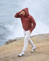 Seaside Pullover Hoodie Men's Spiced Apple Hoodie | Vuori shop