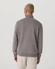 Seaside 1/2 Zip Classic Men's Cavern Grey Pullover | Vuori discount