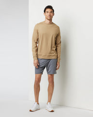 Ponto Performance Crew Sungold Heather Pullover | Vuori for sale