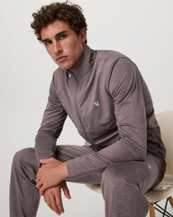 Men's Sunday Element Track Jacket Huckleberry Heather | Vuori shop