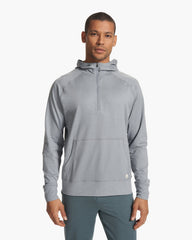 Ponto Performance Half Zip Hoodie Steel Heather | Vuori for sale