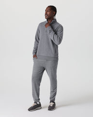 Cypress 1/4 Zip 2.0 Heather Grey | Vuori for sale