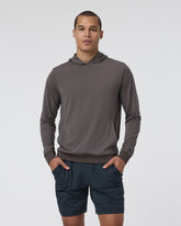 Double Mesh Hoodie Warm Grey | Vuori outlet