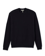 Berik Cashmere Sweater Men's Black Crewneck Sweater | Vuori for sale