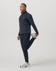 Sunday Insulated Hybrid Jacket Men's Ink Heather Jacket | Vuori sale