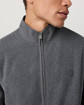 Aspen FZ Jacket Men's Heather Grey Full-Zip Jacket | Vuori onsale