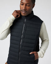 Steadfast Insulated Vest Men's Black Down Vest | Vuori onsale