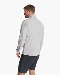 Venture Track Jacket Platinum Linen Texture | Vuori shop