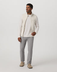 Aspen Vest Men's Mushroom Zip-Up Fleece Vest | Vuori shop