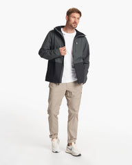 Oahu Rain Jacket Men's Shale Lightweight Jacket | Vuori sale
