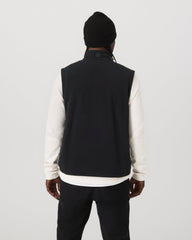 Aspen Vest Men's Black Zip-Up Fleece Vest | Vuori for sale