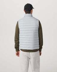 Steadfast Insulated Vest Men's Sea Fog Vest | Vuori outlet