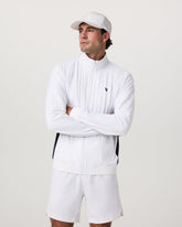 Fleet Jacket Men's White Color Block Jacket | Vuori sale