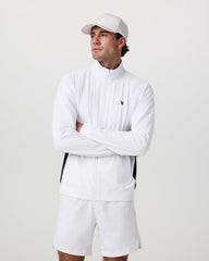 Fleet Jacket Men's White Color Block Jacket | Vuori sale