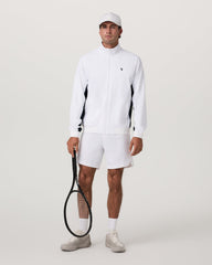 Fleet Jacket Men's White Color Block Jacket | Vuori sale