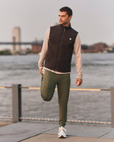 Echo Insulated Vest 2.0 Men's Black Vest | Vuori onsale