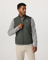 Echo Insulated Vest 2.0 Men's River Rock Vest | Vuori for sale