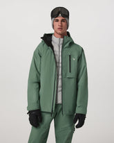 Taika Snow Shell Men's Sea Pine Ski/Board Jacket | Vuori online