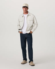 Seaside Shirt Jacket Men's Salt Lifestyle Jacket | Vuori shop