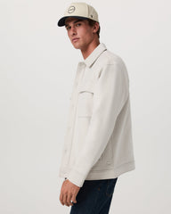Seaside Shirt Jacket Men's Salt Lifestyle Jacket | Vuori shop