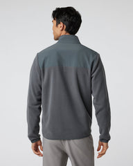 Aspen Full Zip Jacket Dark Pewter Fleece Jacket | Vuori outlet
