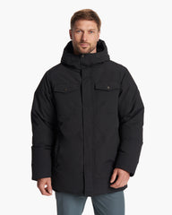 Northmost Insulated Parka Men's Black Down Parka | Vuori onsale