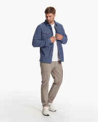 Aspen Shirt Jacket Azure Heather | Vuori shop