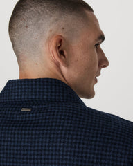 Ridge Natural Shirt Jacket Men's Navy Button-Up Jacket | Vuori sale