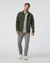 Lawson Tech Shirt Jacket Oregano | Vuori onsale