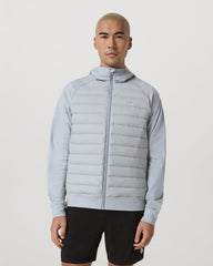 Steadfast Insulated Hybrid Men's Sea Fog Jacket | Vuori discount